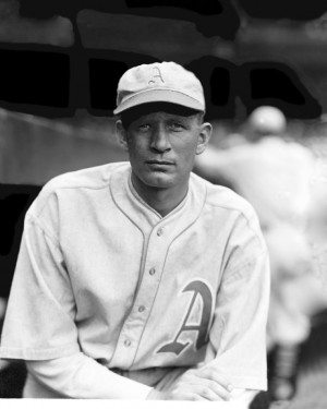 Historical portrait of Ehmke Manufacturing founder associated with Philadelphia Athletics baseball team history.