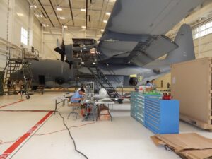 Case Study - Temporary Sewing Facility Photo Temporary Shop