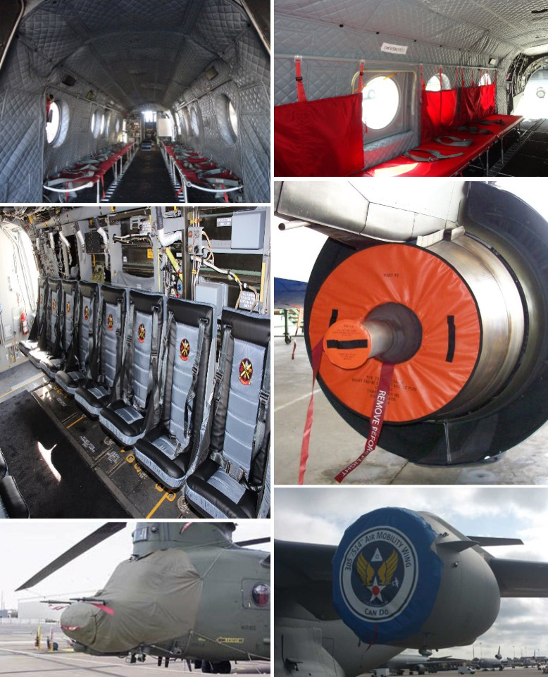 Engine inlet FOD protective cover installed on aircraft turbine engine for maintenance safety. Engine inlet FOD protective cover installed on aircraft turbine engine for maintenance safety.